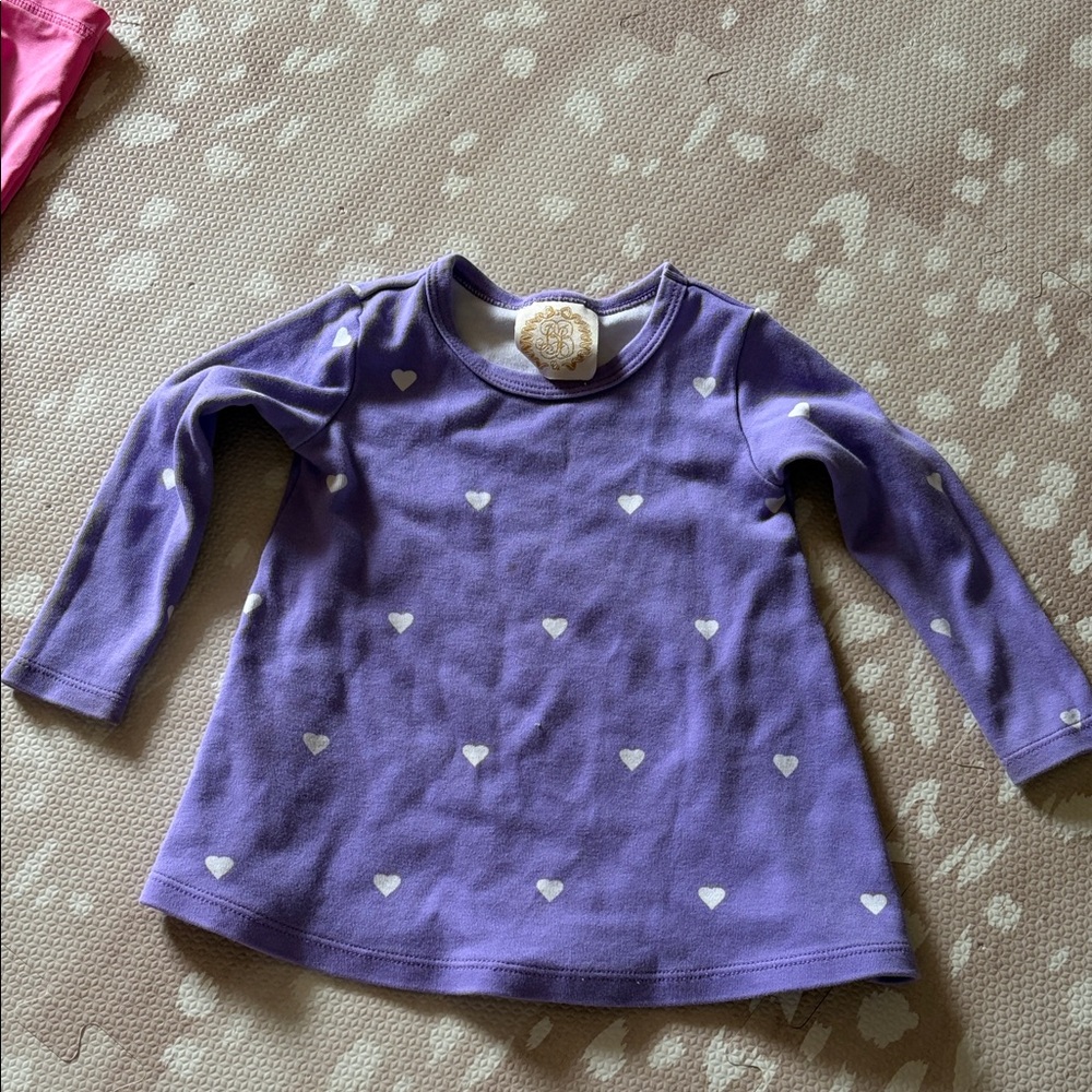 The Beaufort Bonnet Company Purple Long Sleeve Tee